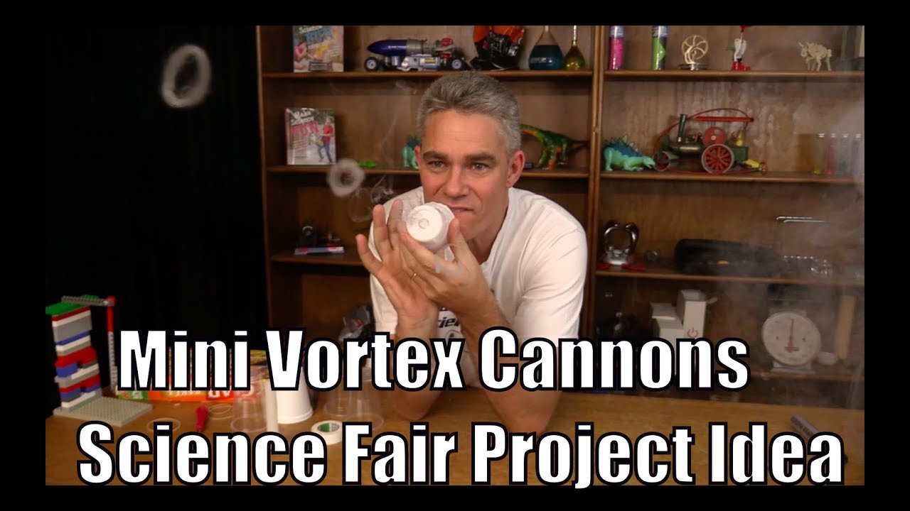 Mini Vortex Cannons - Science Fair Project Idea