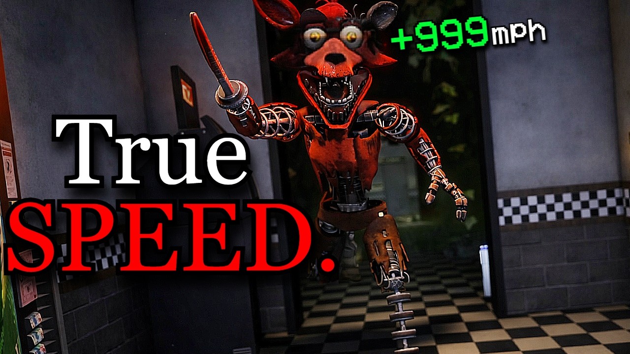 САМЫЕ БЫСТРЫЕ АНИМАТРОНЫ В ЛЮБОЙ ФАН-ИГРЕ ПО FNAF