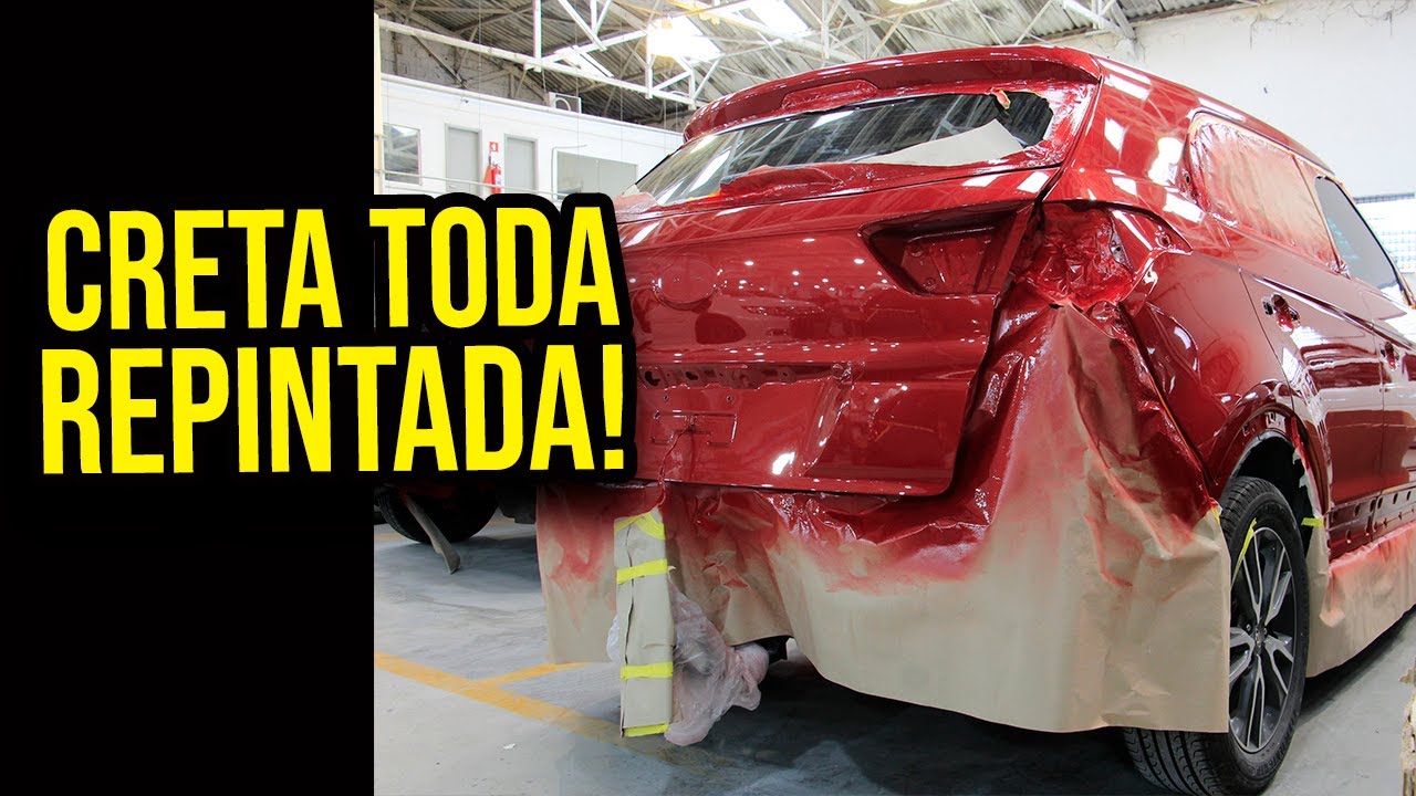 Cortador de grama acabou com a pintura do carro! | Hyundai Creta