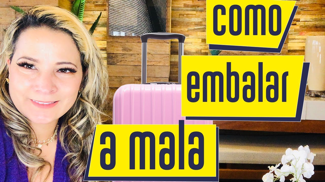 Como embalar a mala de viagem