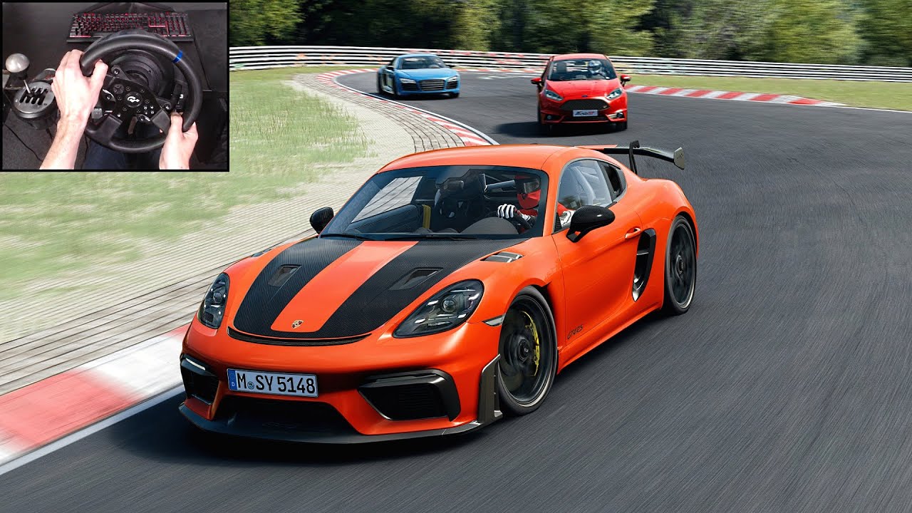 Porsche GT4 RS - Nürburgring Nordschleife Tourist Trackday | Assetto Corsa (Steering Wheel) Gameplay