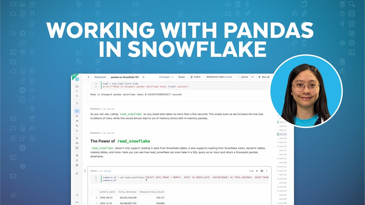 pandas On Snowflake 101: How To Work With Python Data In Snowflake