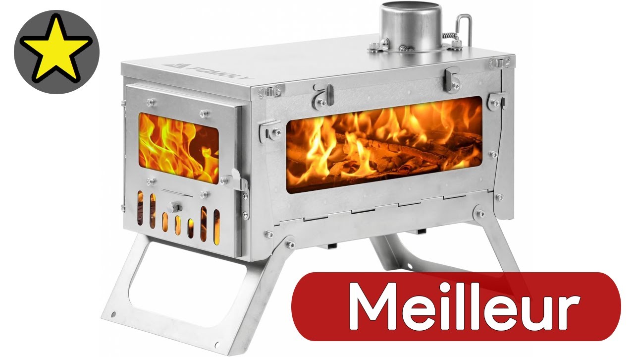 TOP 3 MEILLEUR POELE A BOIS PORTABLE 2025