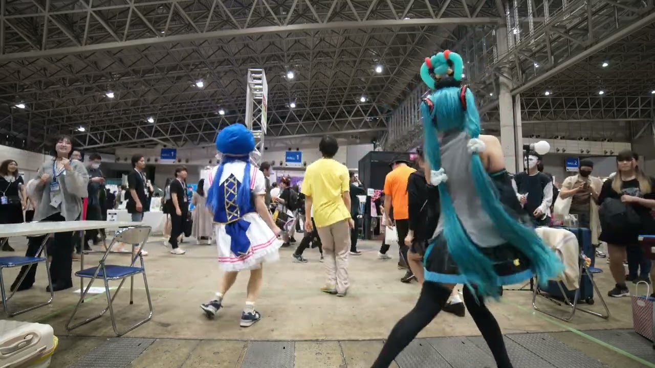 【３スペースメンバーで】ルカルカ★ナイトフィーバー 踊ってみた【 #ニコニコ超会議2024 】(ふつかめ)