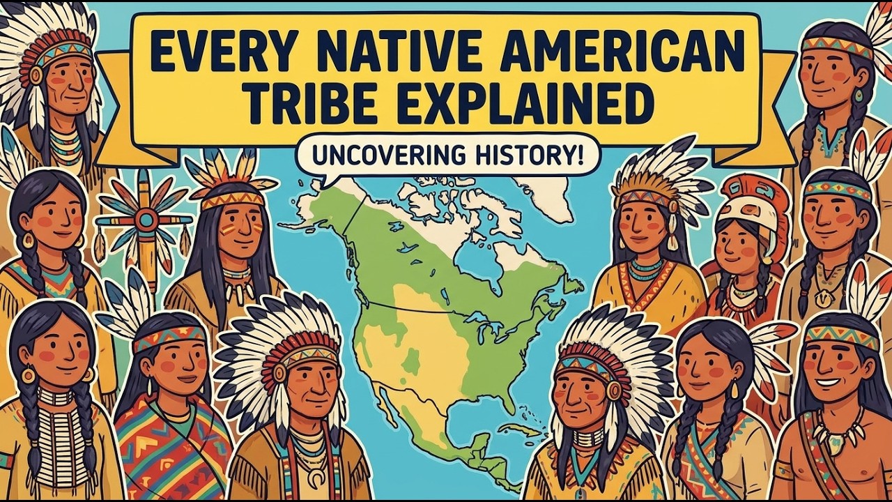 Every Native American Tribe Explained in 22 minutes