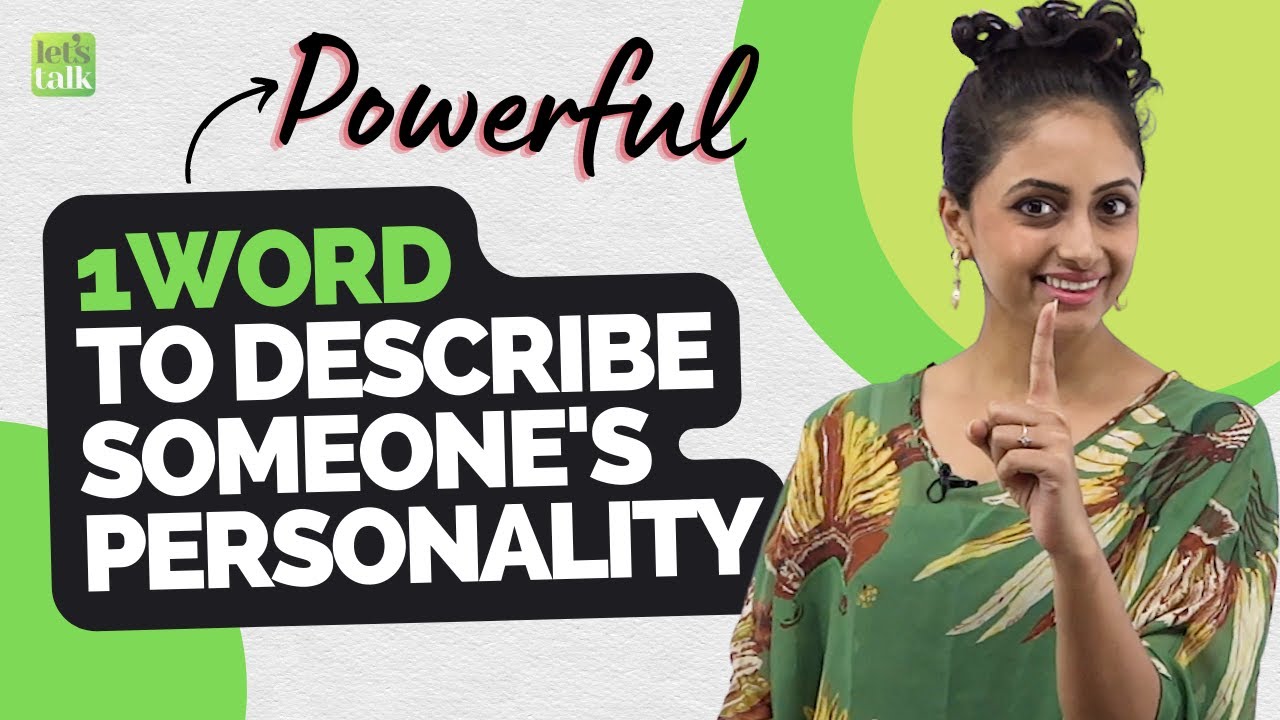 Describe Your Personality With 1 Powerful English Word | English Vocabulary  For Daily Use | Meera