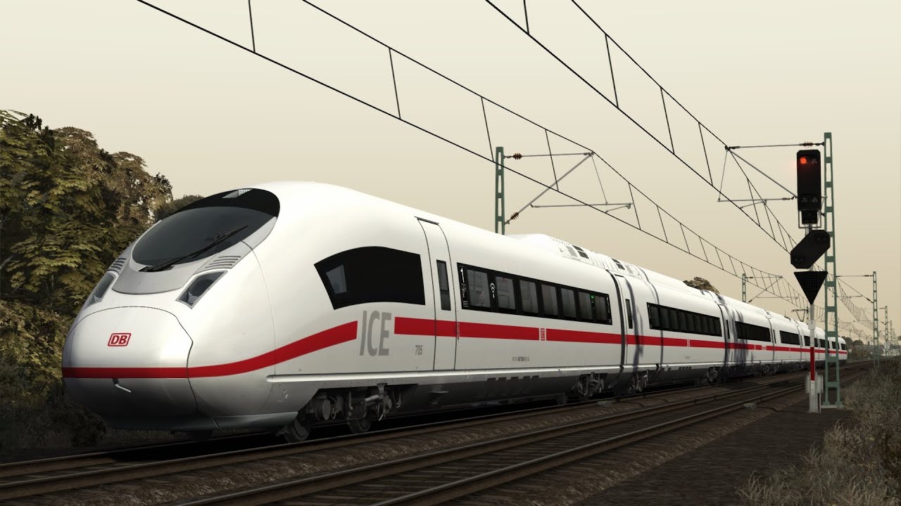 ICE 3 | Perfect Weather & Beautiful Scenery 🚄 