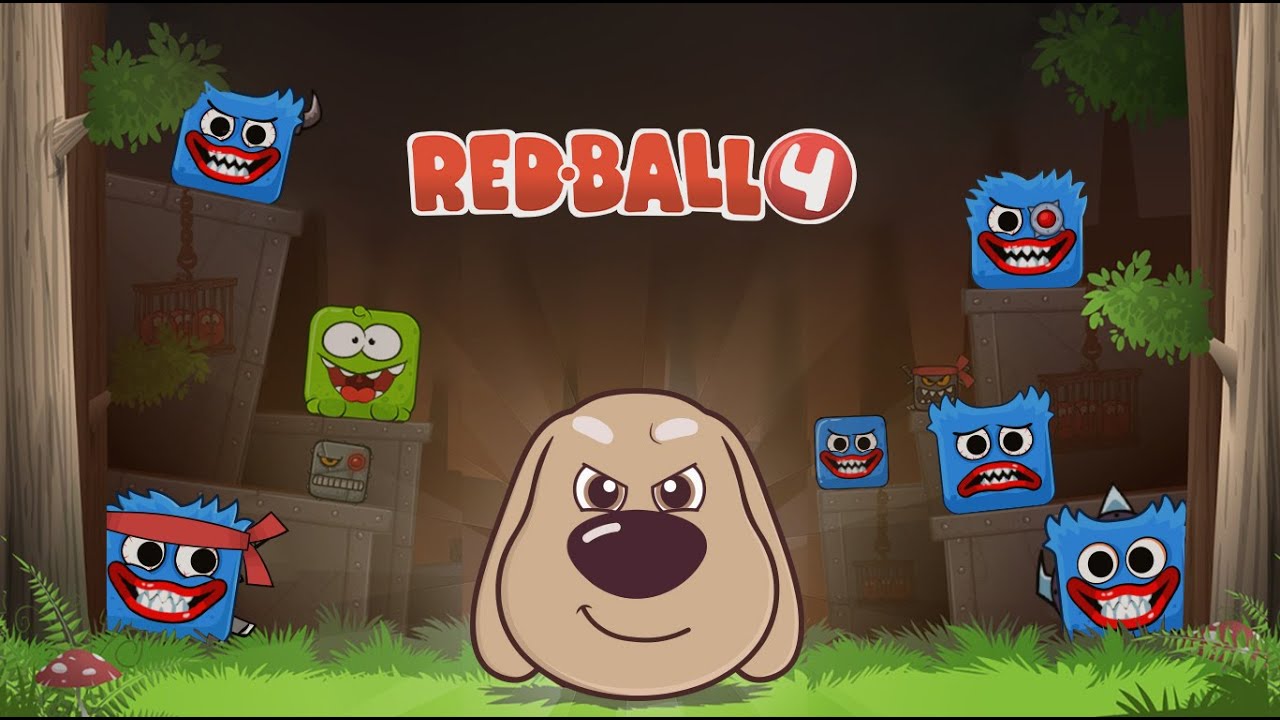 Red Ball 4 | Talking Ben Vs  Huggy Wuggy Boss | All Level | All Bosses