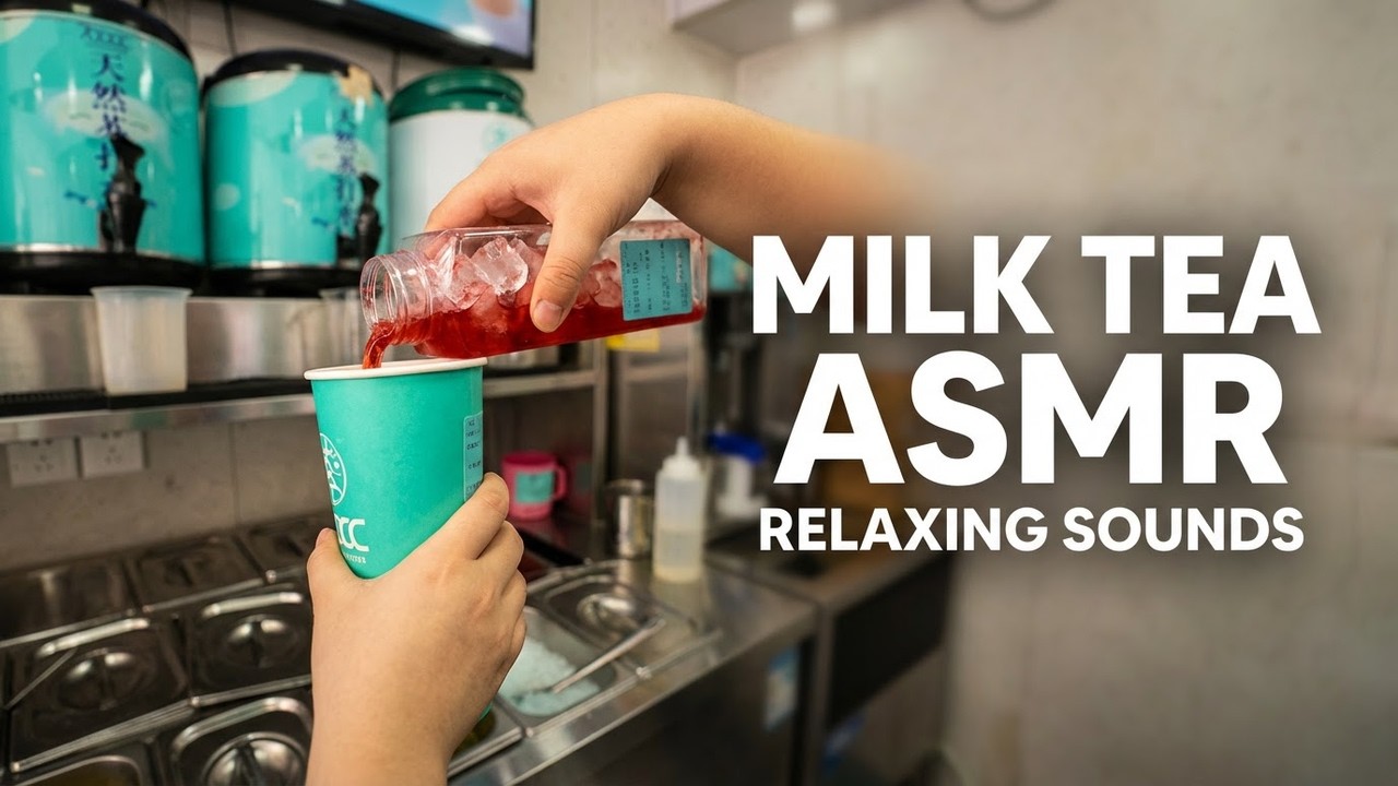 Milk Tea Making ASMR | Start to Finish