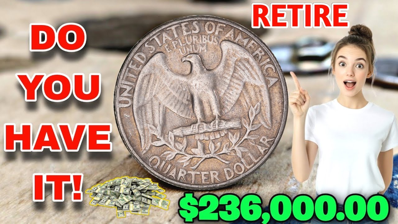The 3 Most Valuable Washington Quarter Dollar Rare Quarter Coins Worth Big money Coins Worth money!