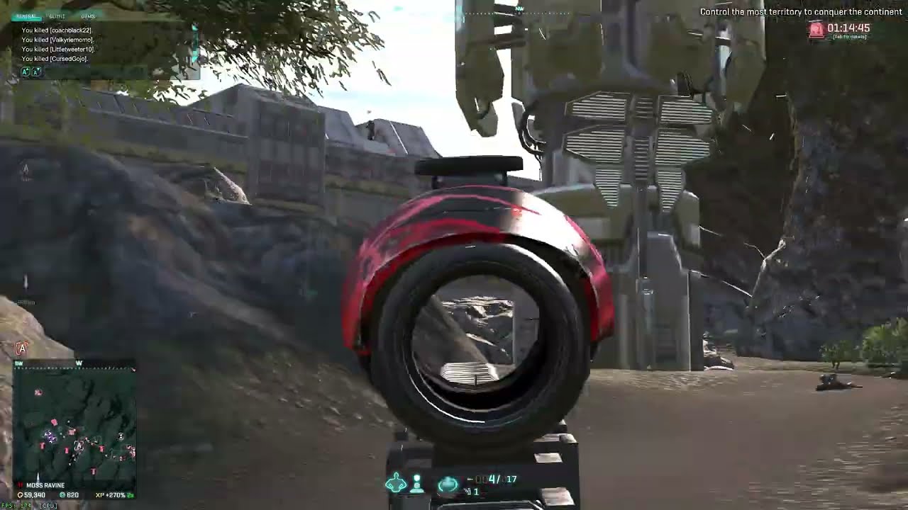 elusive minitage #3 (PlanetSide 2 Infiltrator/Heavy Assault Gameplay)