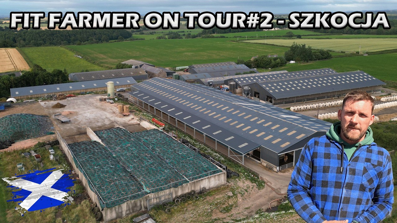 JAK HODUJE SIĘ ZWIERZĘTA W SZKOCJI?🤔MIESZANIE TMR NA FARMIE🐮🔥FIT FARMER ON TOUR#2 CZ.2😎🚜