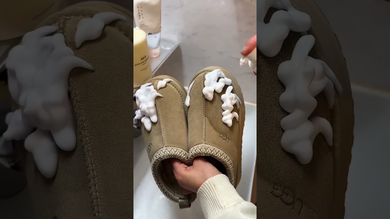 Shoe Cleaning Hacks for UGG Season! #washshoes #shoescleaning
