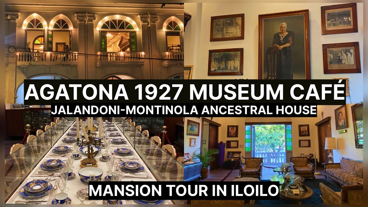 Agatona 1927 Museum Cafe Owned Jalandoni -Montinola Ancestral House #mansion #AncestralHouse
