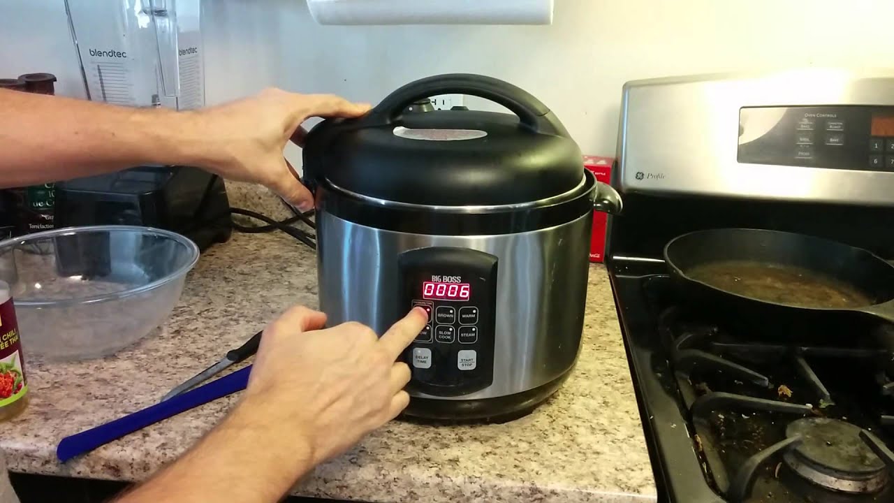 Frozen Chicken legs in the pressure cooker - With Sauce in 20 minutes