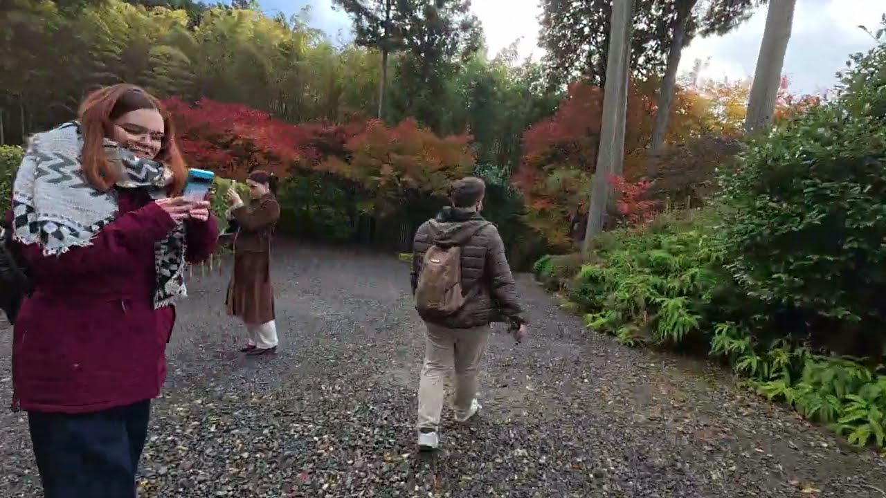 Paseo por el templo Enkō-ji en Kioto, Japón
