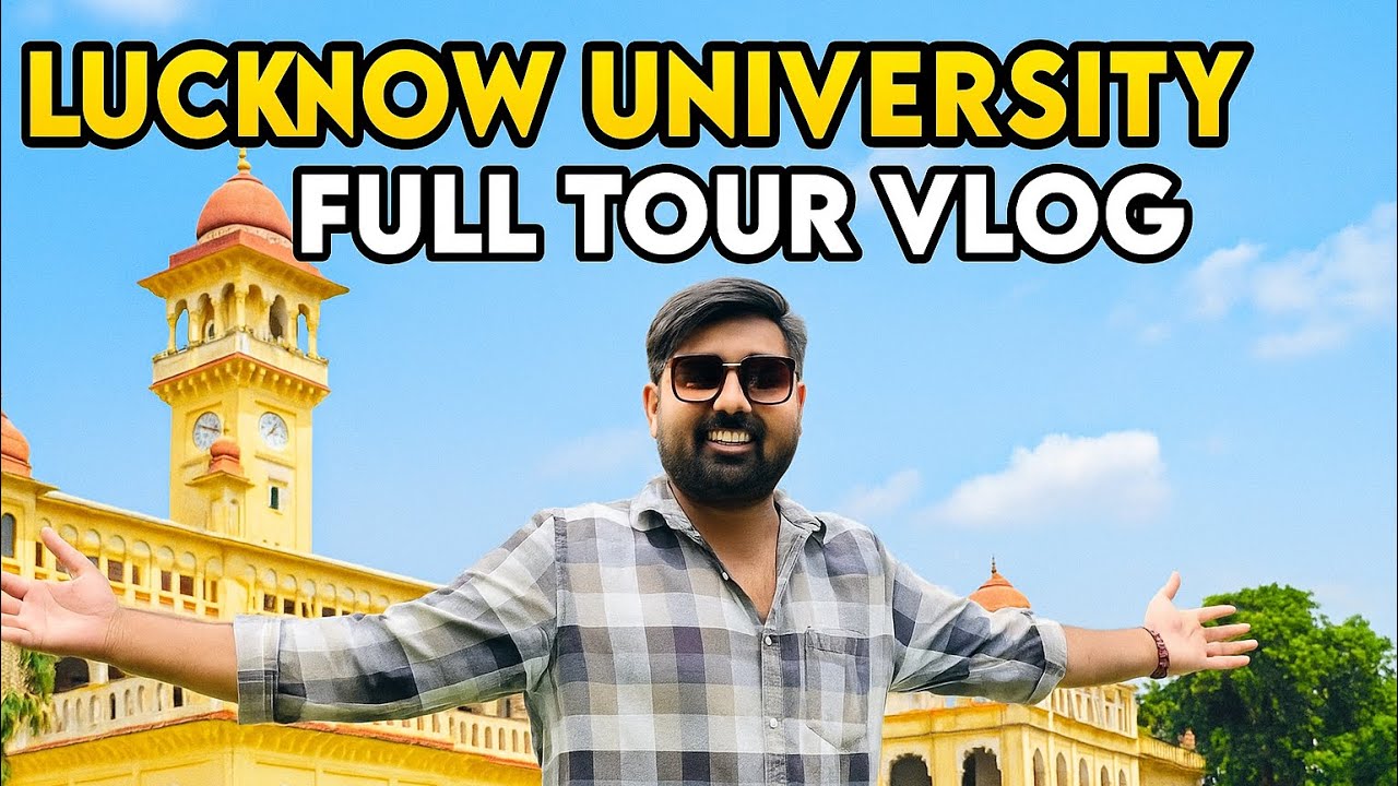 Lucknow University New Campus Tour |Full Traveling Video Exploring all Faculties @Travelerdd #btech