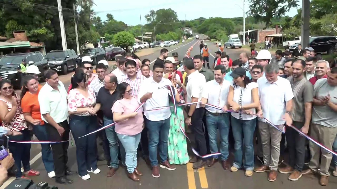 VIVO - Acto de rehabilitación de pavimentación asfáltica de Travesía Urbana