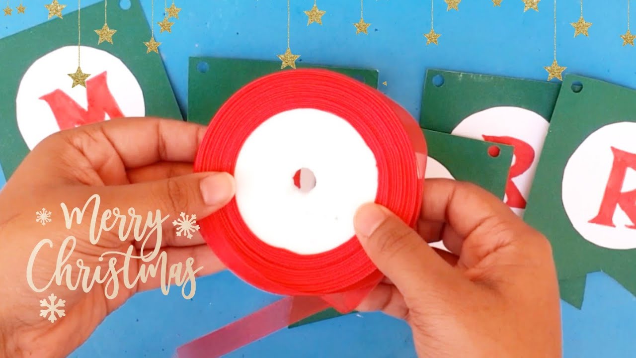 wall hanging for Christmas| diy Christmas banner | Christmas decorations | #Christmas