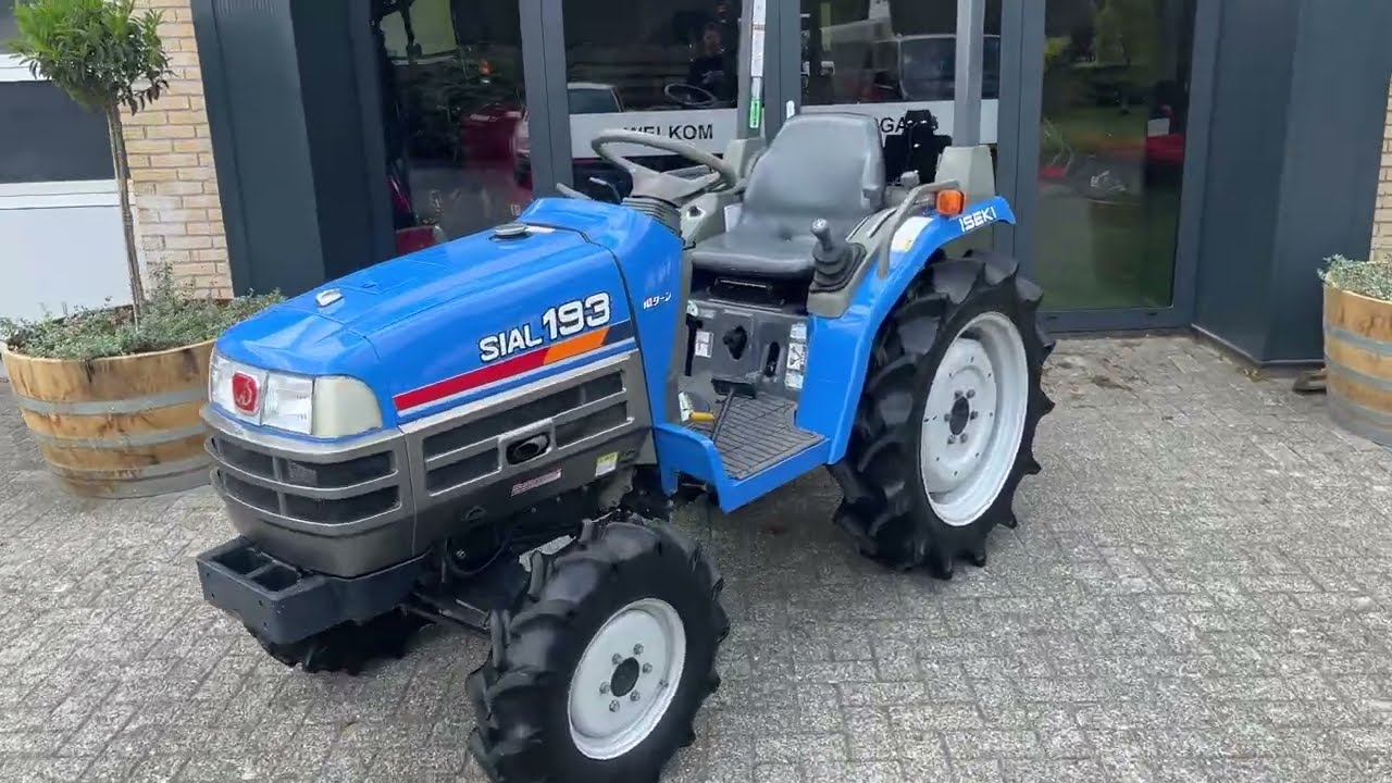 Duteweert Miniwerktuigen presenteert, iseki Sial 193 met kenteken #minitrekker #iseki