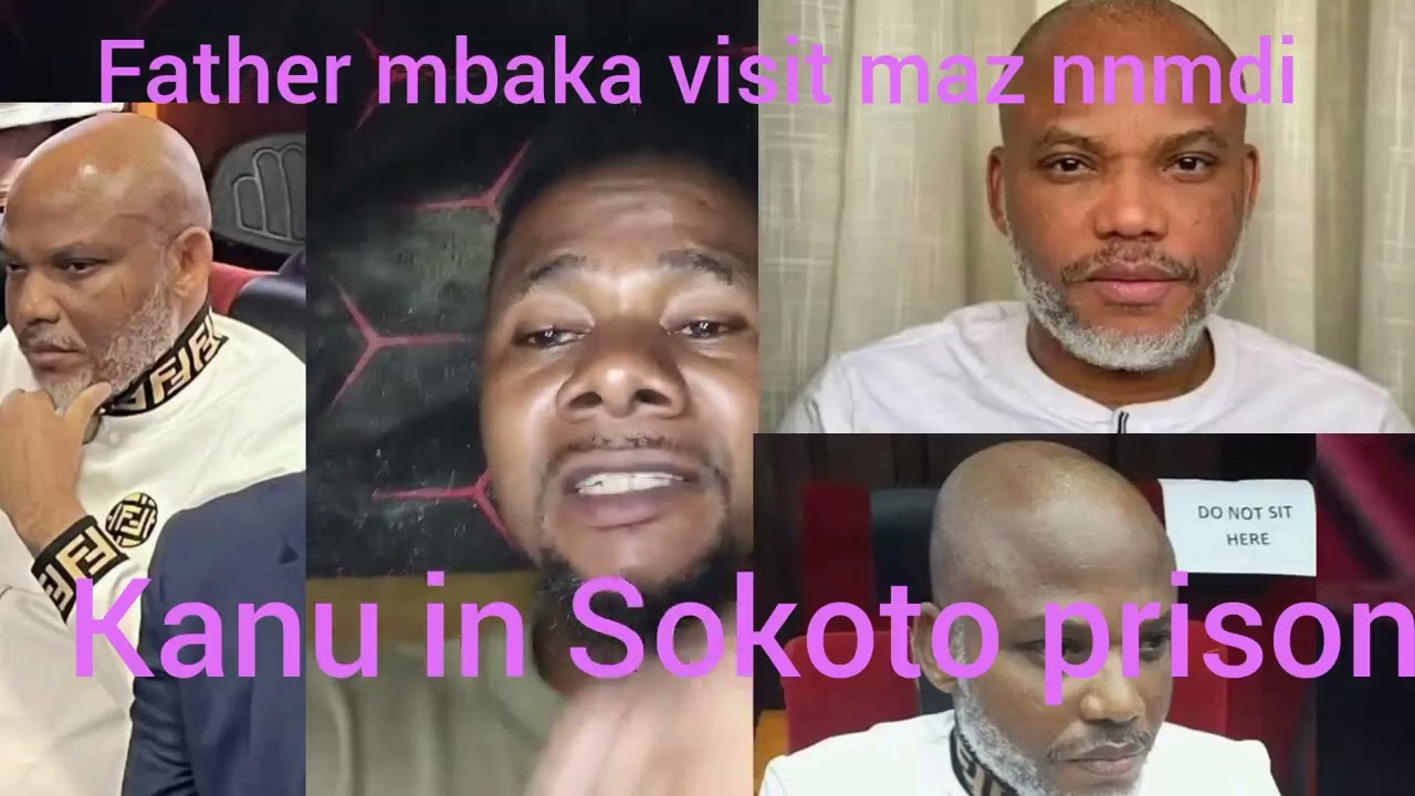 Father mbaka visit maz nnmdi kanu in Sokoto prison