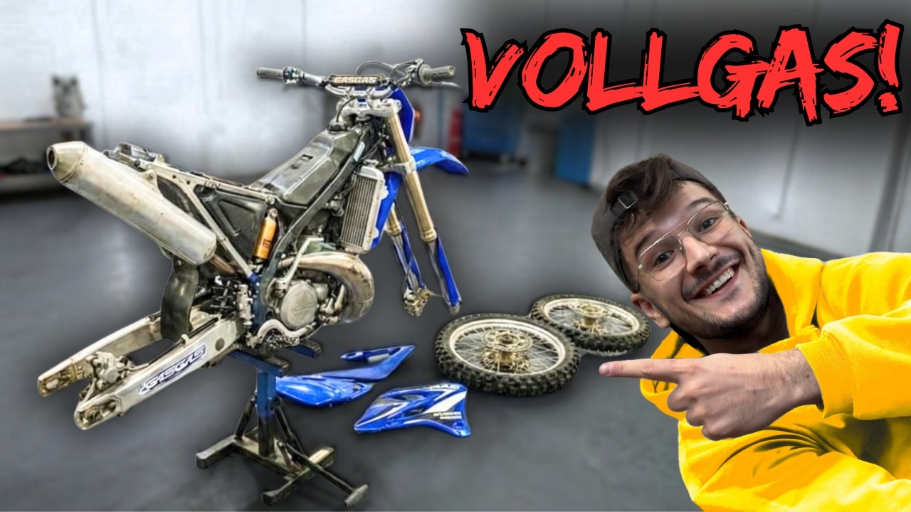 Vom Schrotthaufen zur EDEL-Enduro?! Neue Teile und nichts passt (GasGas EC300)