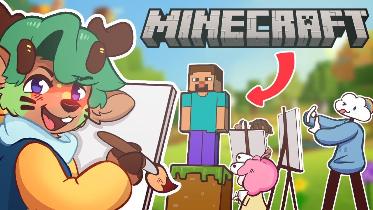 Я заставил художников использовать Minecraft в качестве референса.
