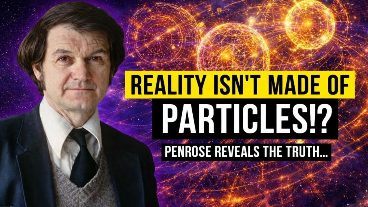 There Are No Particles – Penrose Explains Reality #physics