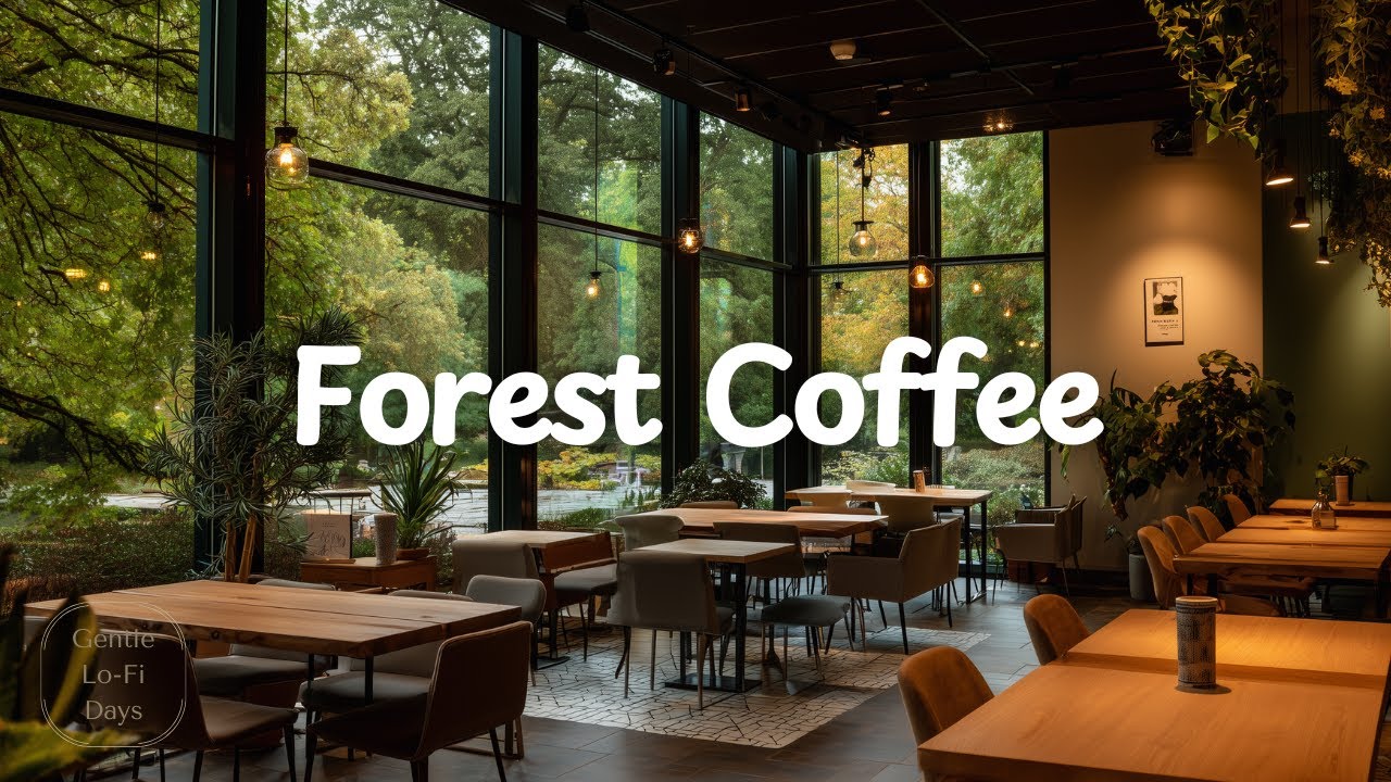 Forest Coffee ☕️ [chill acoustic, lofi mix] caf&eacute; vibes to unwind and breathe｜study, work, relax