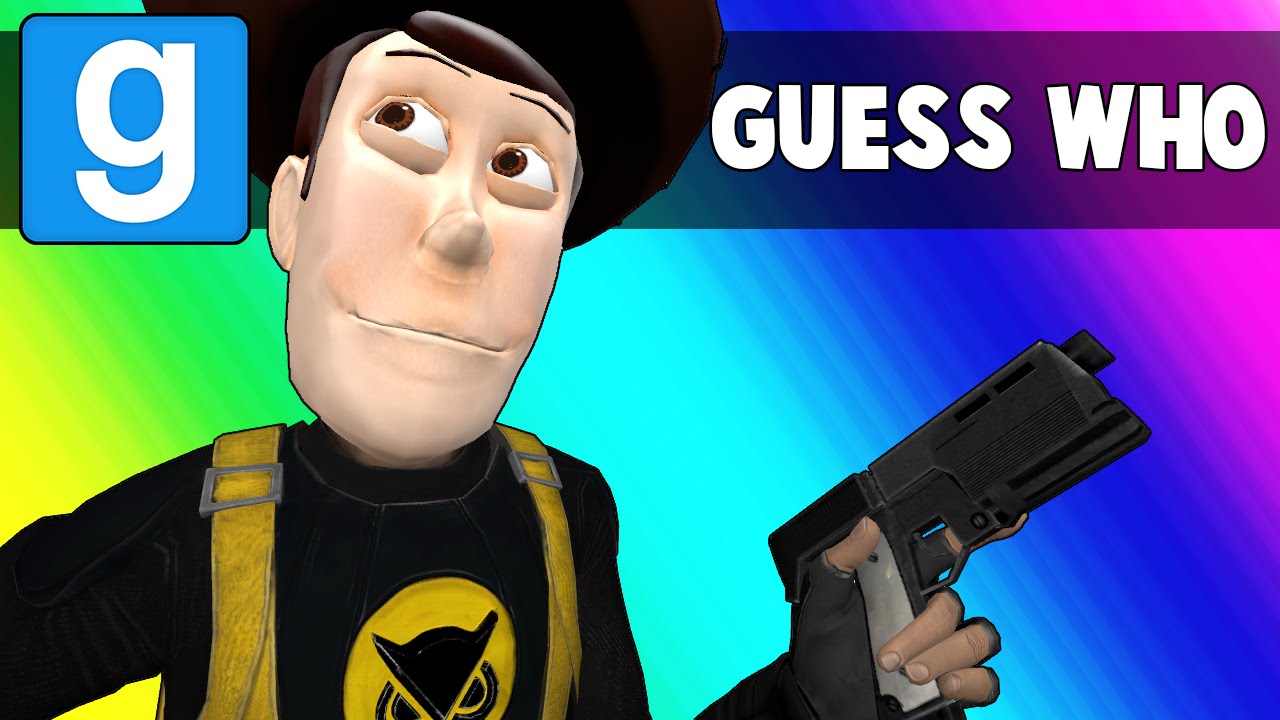 Gmod Guess Who Funny Moments - A Map Glitch Far Far Away (Garry's Mod)