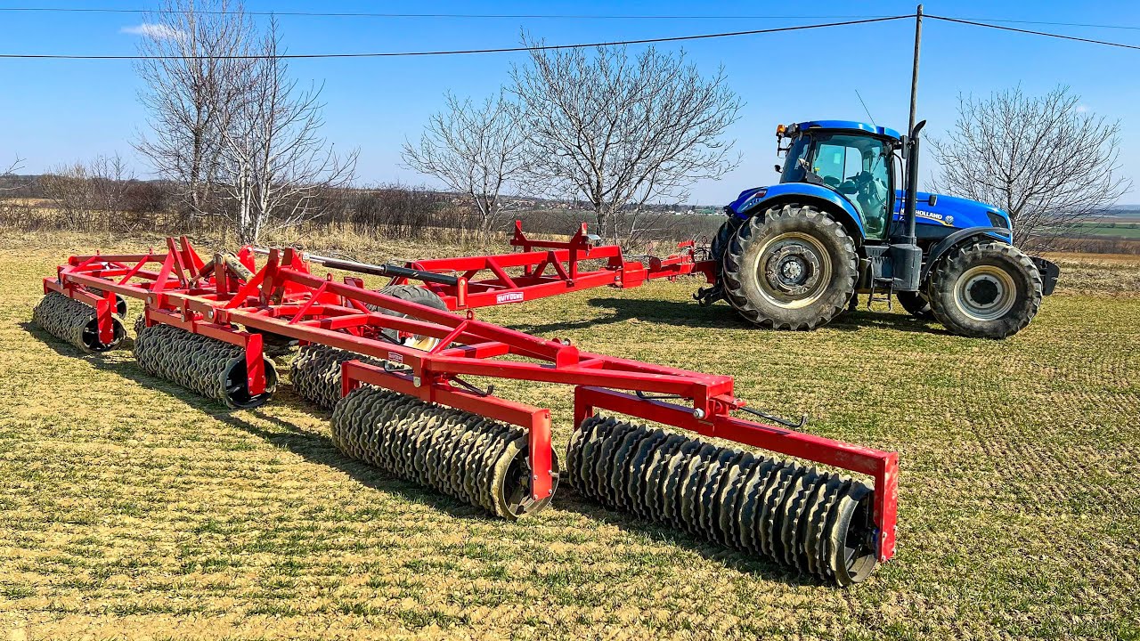 Bokrosító hengerezés 2022 | New Holland T7.260 + Quivogne RAP ML 12 méteres cambridge henger