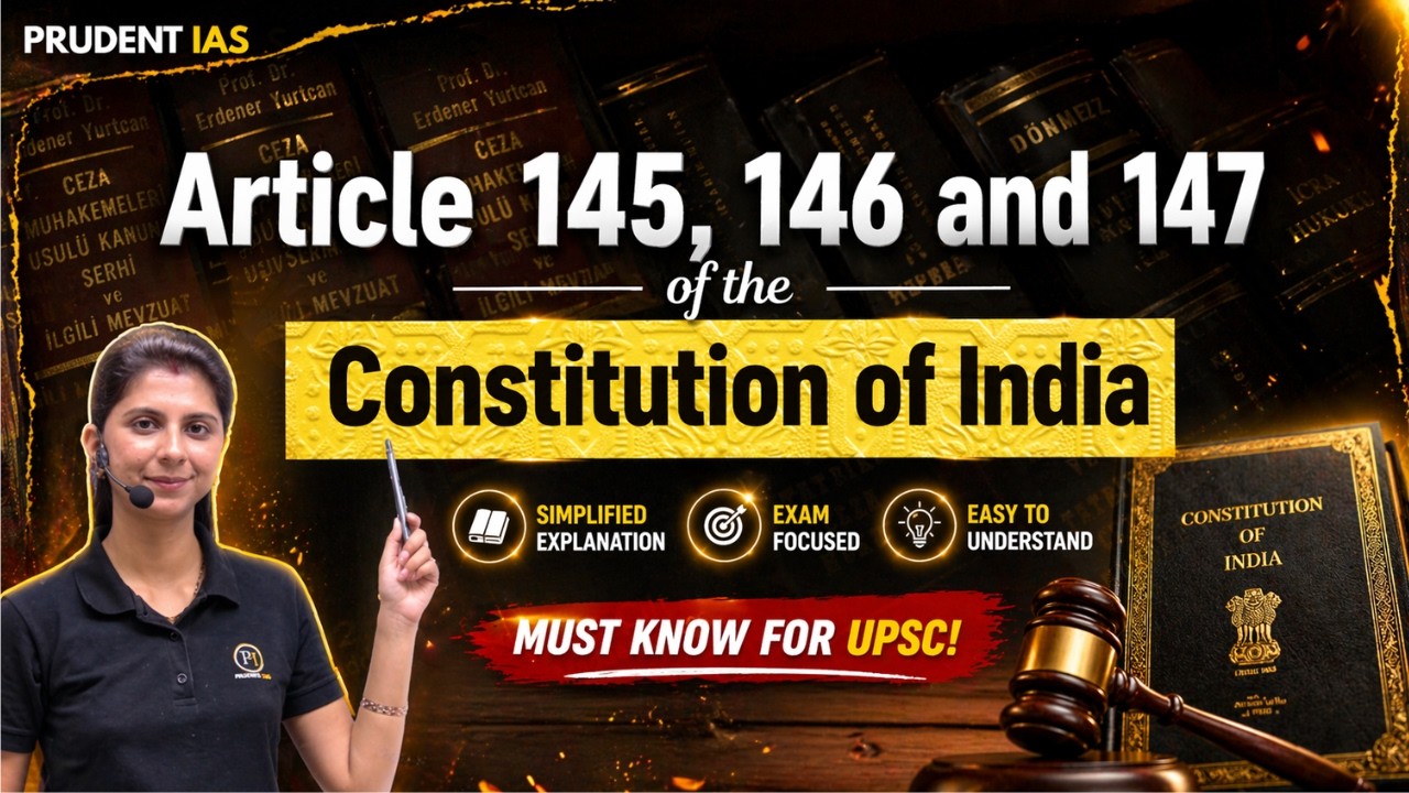 Article 145, 146 & 147 of Indian Constitution | Supreme Court Powers | Bare Act | Indian Polity