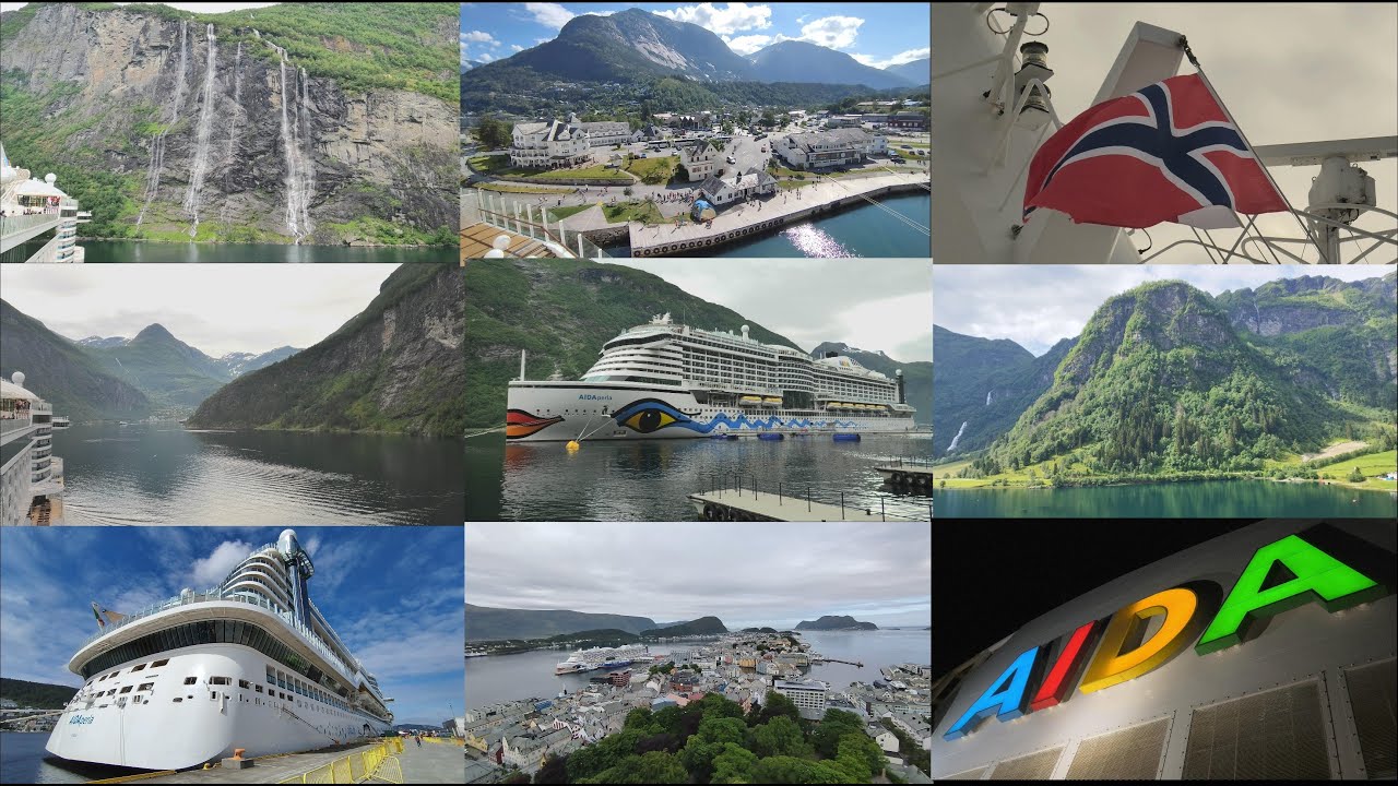 4K Meine Best Moments 2024 Meine Kreuzfahrt in Norwegens Fjorde mit AIDAperla 19.06. bis 28.06.24