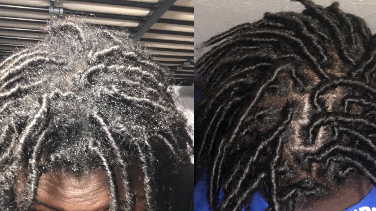 Loc Retwist | Before and After