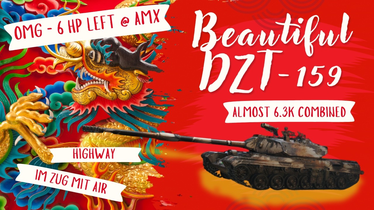 OMG - 6HP left @AMX - Im Zug auf Highway mit dem DZT-159