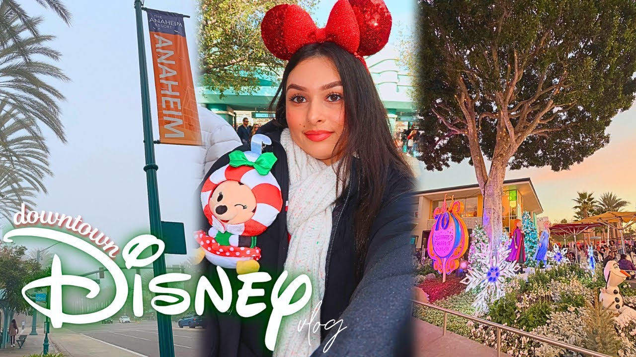 ВЕЧЕР В ЦЕНТРЕ ДИСНЕЙ 🎄🐭 | Рождественская атмосфера Диснея, шопинг, горячий шоколад и многое друг...