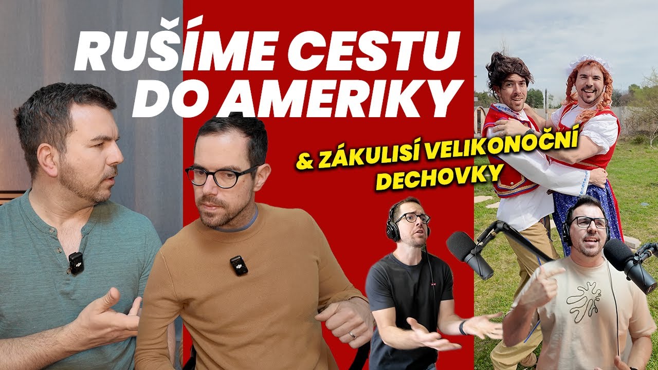 VLOG: Stornujeme letenky do Ameriky a zákulisí naší Velikonoční dechovky