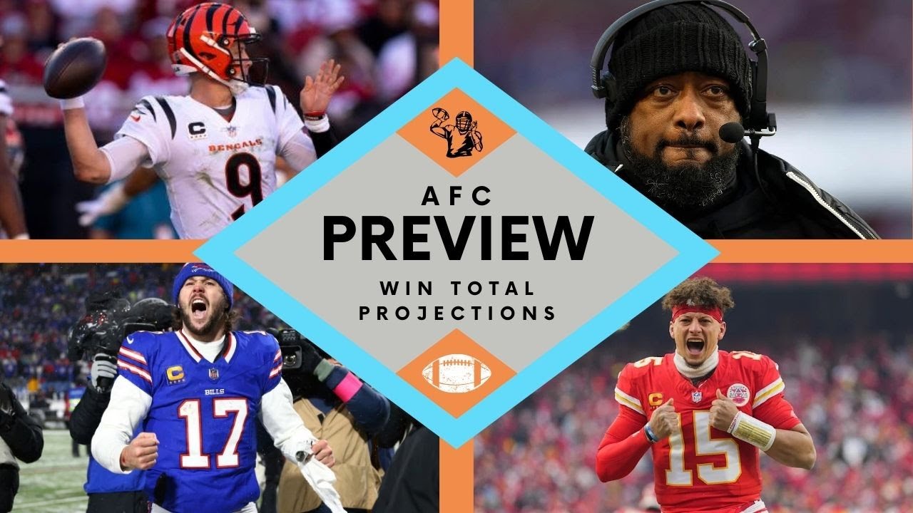 AFC Win Total Predictions | Why I'm Taking the UNDER on the Bengals | 2025 NFL Season Preview