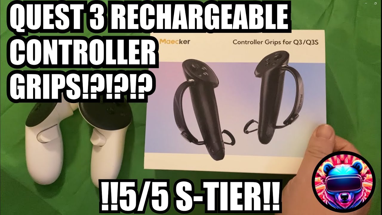 Quest 3 Rechargeable Battery Grips Review - 19 Hour Sessions - THESE EXIST!?! Must Have Accessory!