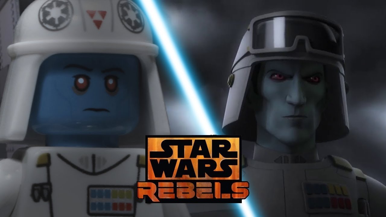 Star Wars Rebels Season 4 Trailer in LEGO Side by Side Comparison
