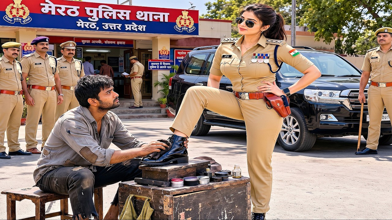 IPS मैडम के थाने के बाहर जूते पॉलिश कर रहा था उसका तलाकशुदा पति&hellip; पहचानते ही जो हुआ | Police Drama
