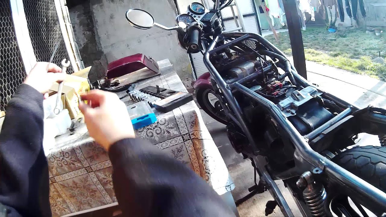 Honda CB450S fun time