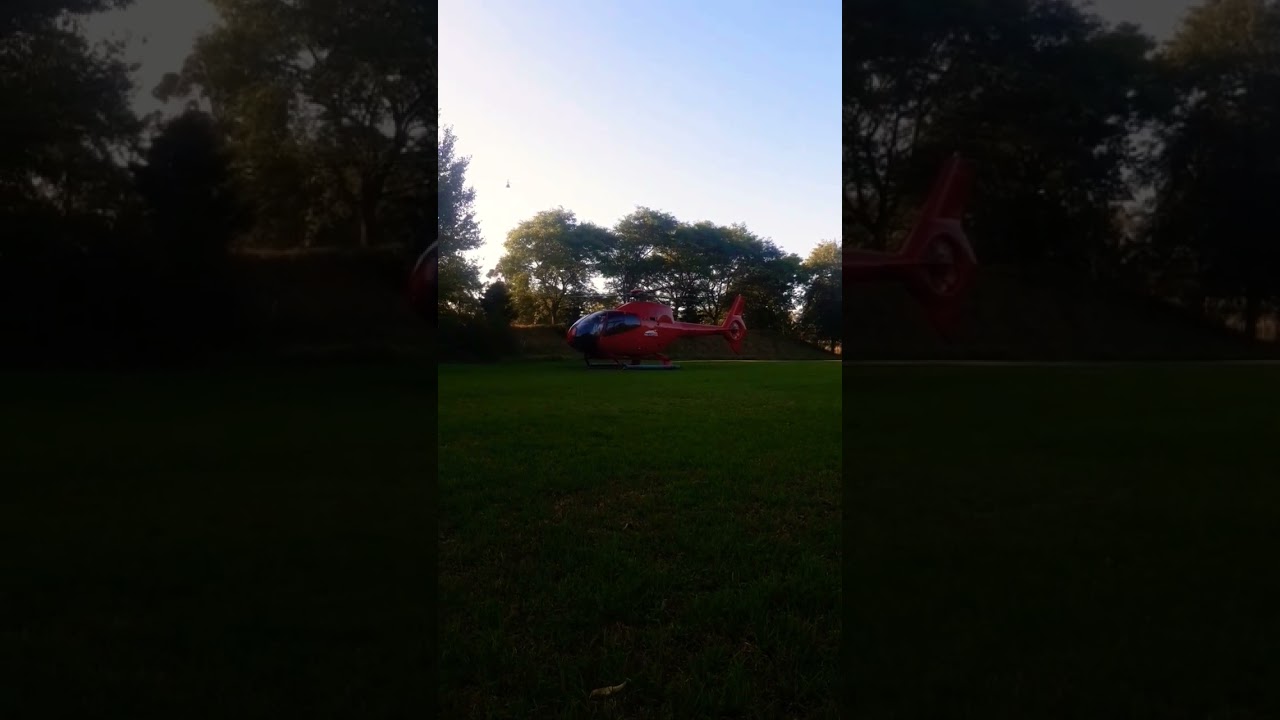 Lady In Red H120 taking off #helicopters #airbus #scenicflights #capetown #airbustakeoff