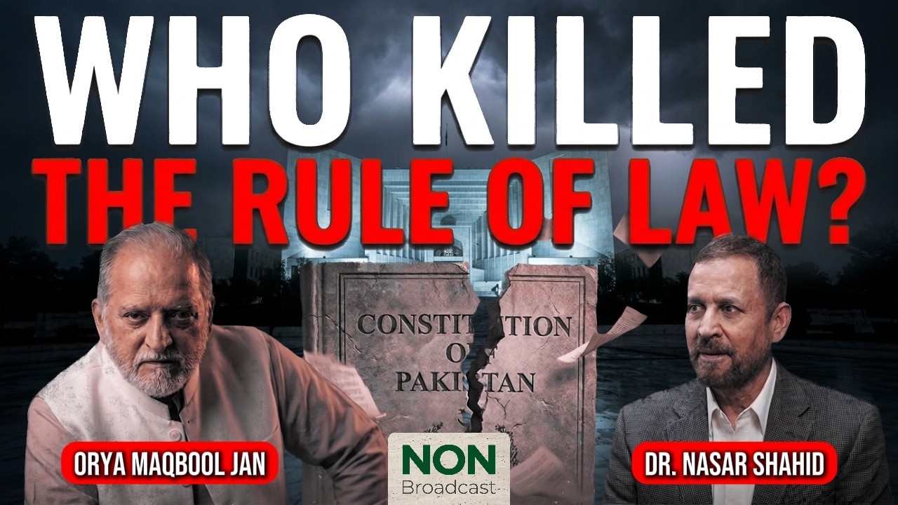 Who Destroyed Pakistan's Rule of Law? Orya Maqbool Jan Explains the Bureaucratic Collapse!