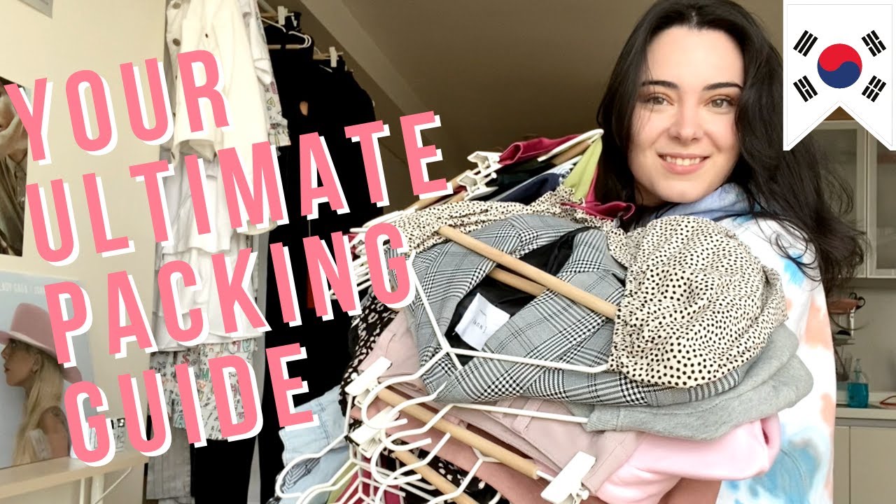 How to Pack for Korea | Myth Busting & Dos and Don'ts