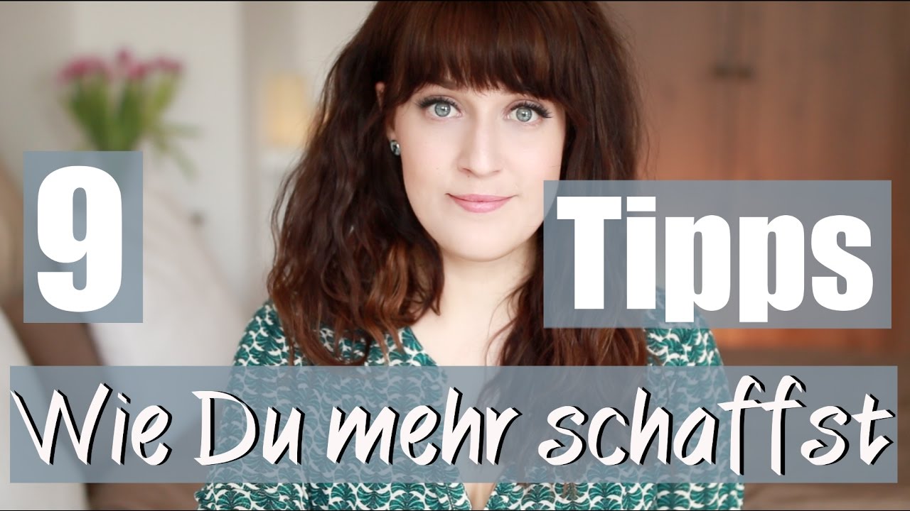 MEHR DISZIPLIN I 9 TIPPS, WIE DU MEHR SCHAFFST