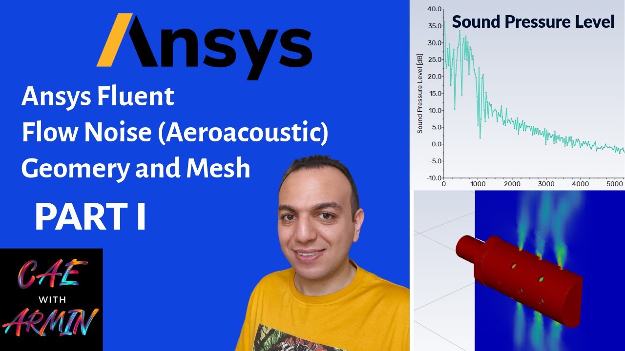 🌬️🔊  Ansys Fluent Tutorial: All About Aeroacoustics Noise Ffowcs Williams-Hawkings (Part I)