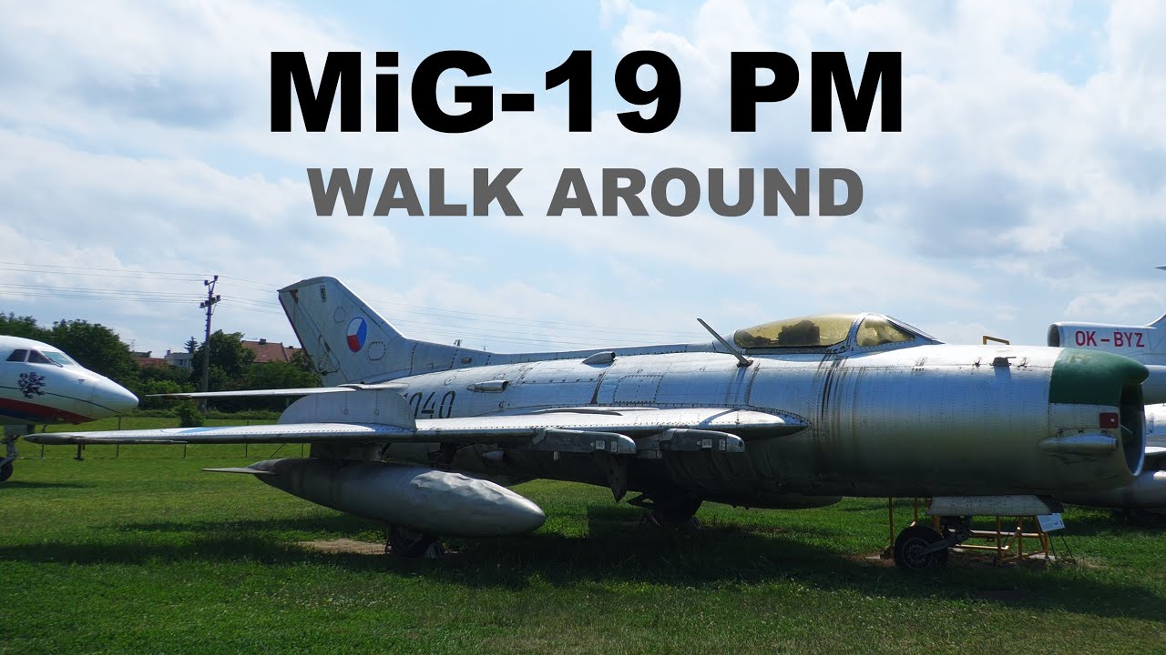 MiG-19 PM | walk around | 4K | Aviation Museum Kunovice 2021
