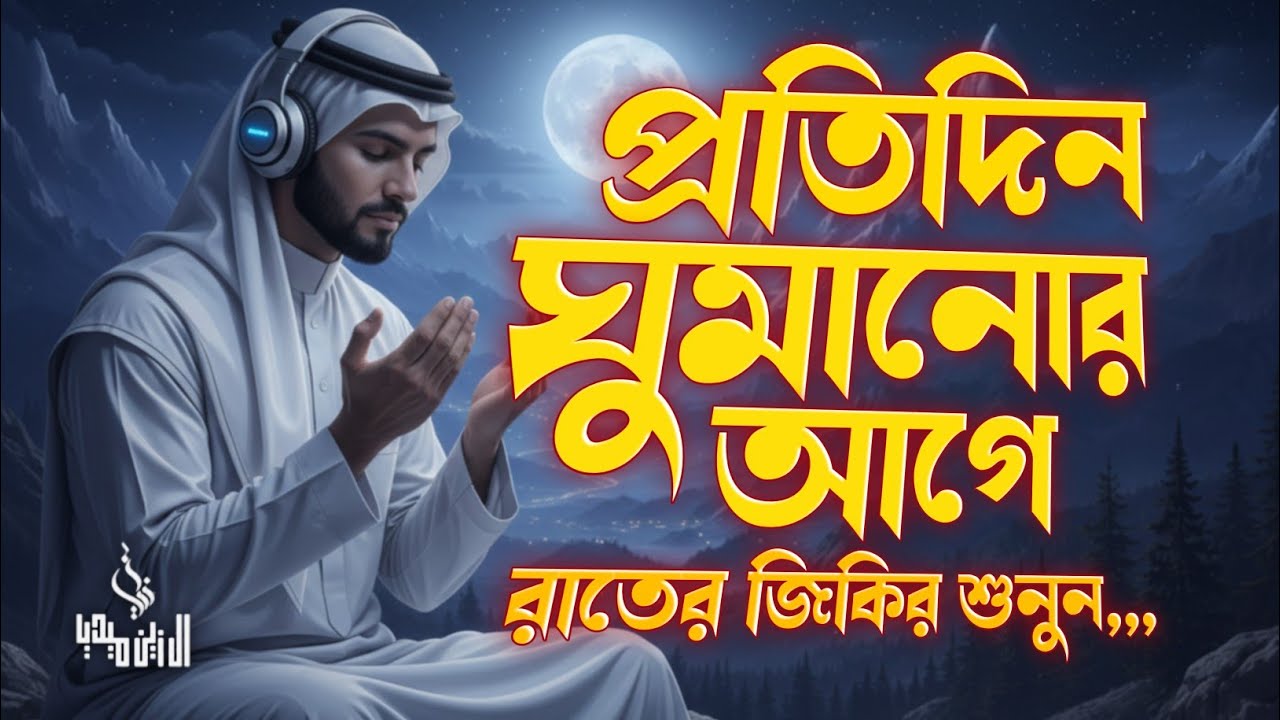 রাতের জিকির After Sleep Dua । اذكار المساء Adhkar Al-Nowm Al Zain Media