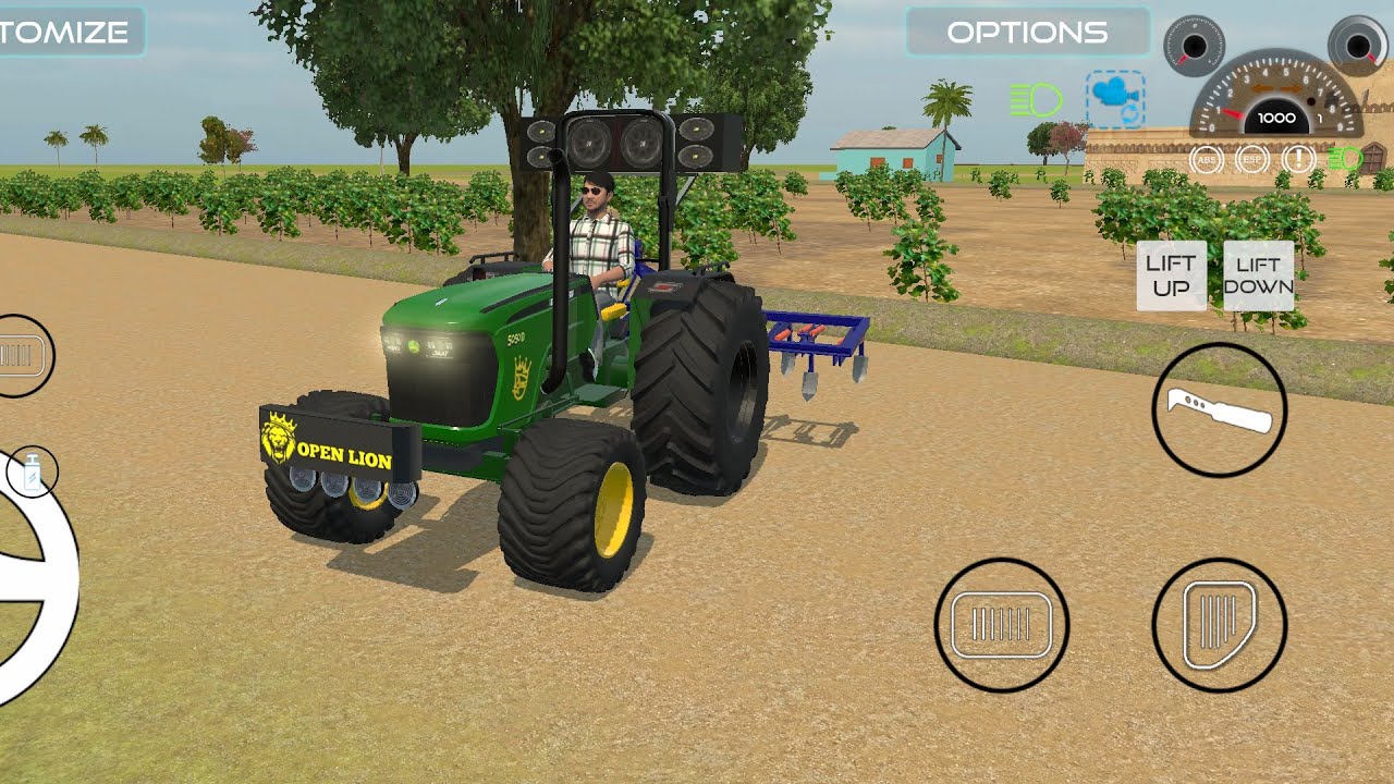 Indian farmer🚜 vip gaming 3D // New geming   Tractor //  indian tractor wala game// 19🎮 🎮